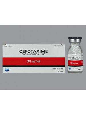 Cefotaxim 1 g. 10 vials